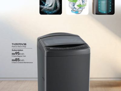 LG top loader washer TV2517DV38 50% off (9 month)
