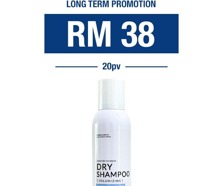 Eco hair dry shampoo