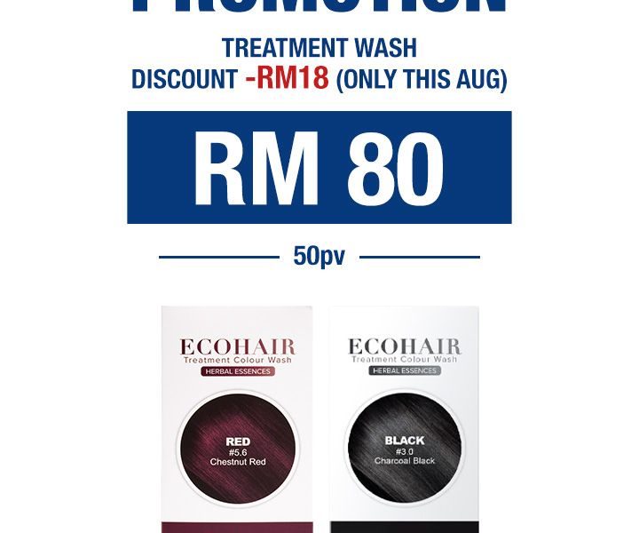 Promo Treatment colour wash eco hair