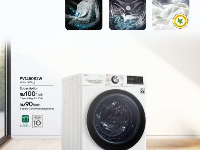 LG front loader FV 1450S2W 50% off (9 month)
