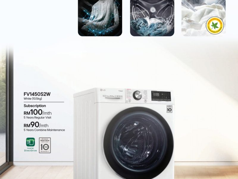 LG front loader FV 1450S2W 50% off (9 month)