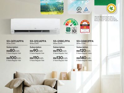 LG dualcool S3-Q09JAPPA 50% off (9 month)