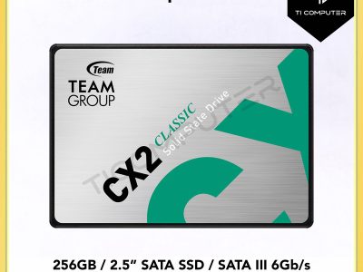 TeamGroup CX2 512GB SATA III 2.5 Inch 3D NAND SSD Internal Solid State Drive