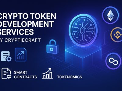 Custom Crypto Token Development Services by Cryptiecraft