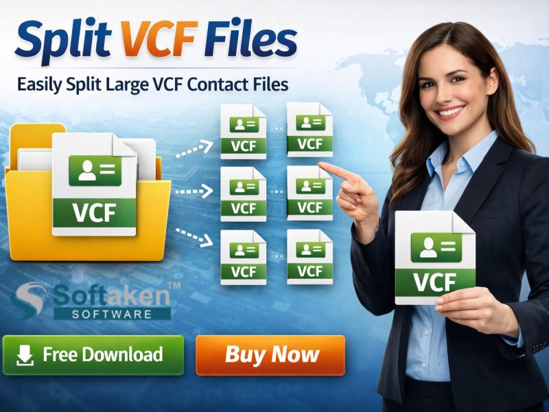 Manage Large Contact Files Created in vCard Format