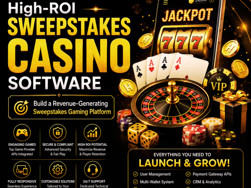 High-Profit Sweepstakes Casino Software for Entrepreneurs