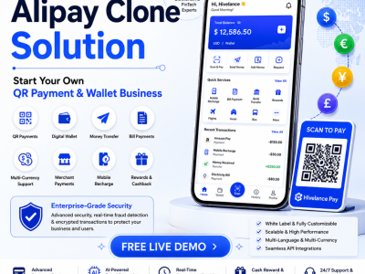 Alipay Clone Solution – Start Your Own QR Payment & Wallet Business