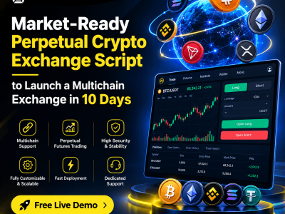 Go Live in 10 Days: Market-Ready Multichain Perpetual Crypto Exchange Script