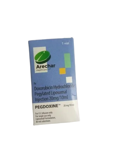 Doxorubicin pegylated liposomal 20mg injection - uses and benefits